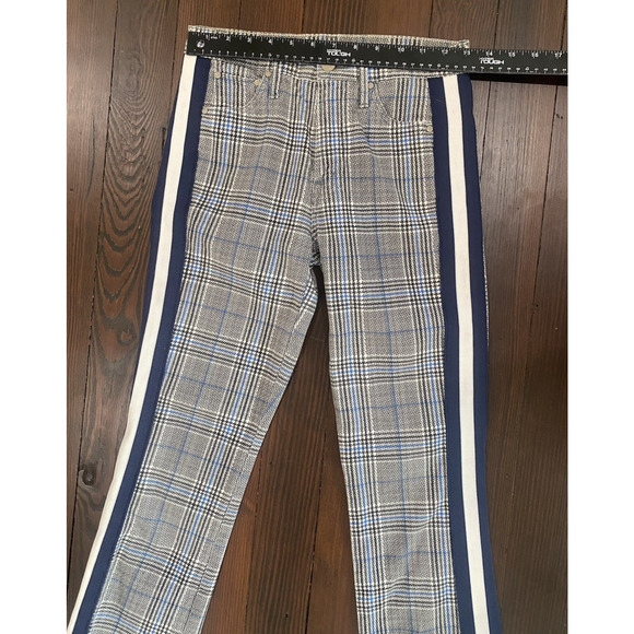 Mother Pants Womens Size 25 The Insider Ankle Houndstooth Preppy Academia Office - Picture 13 of 16